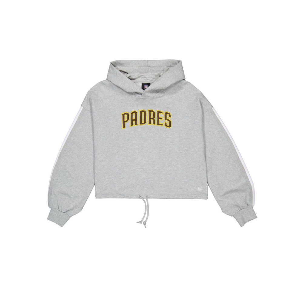 New Era San Diego Padres Gray Logo Select Women's Hoodie - Size XL